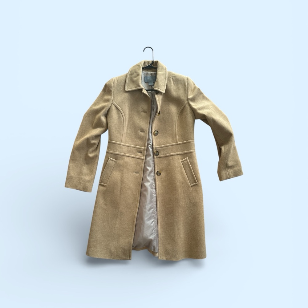 Ann Taylor Classic Tan Coat
